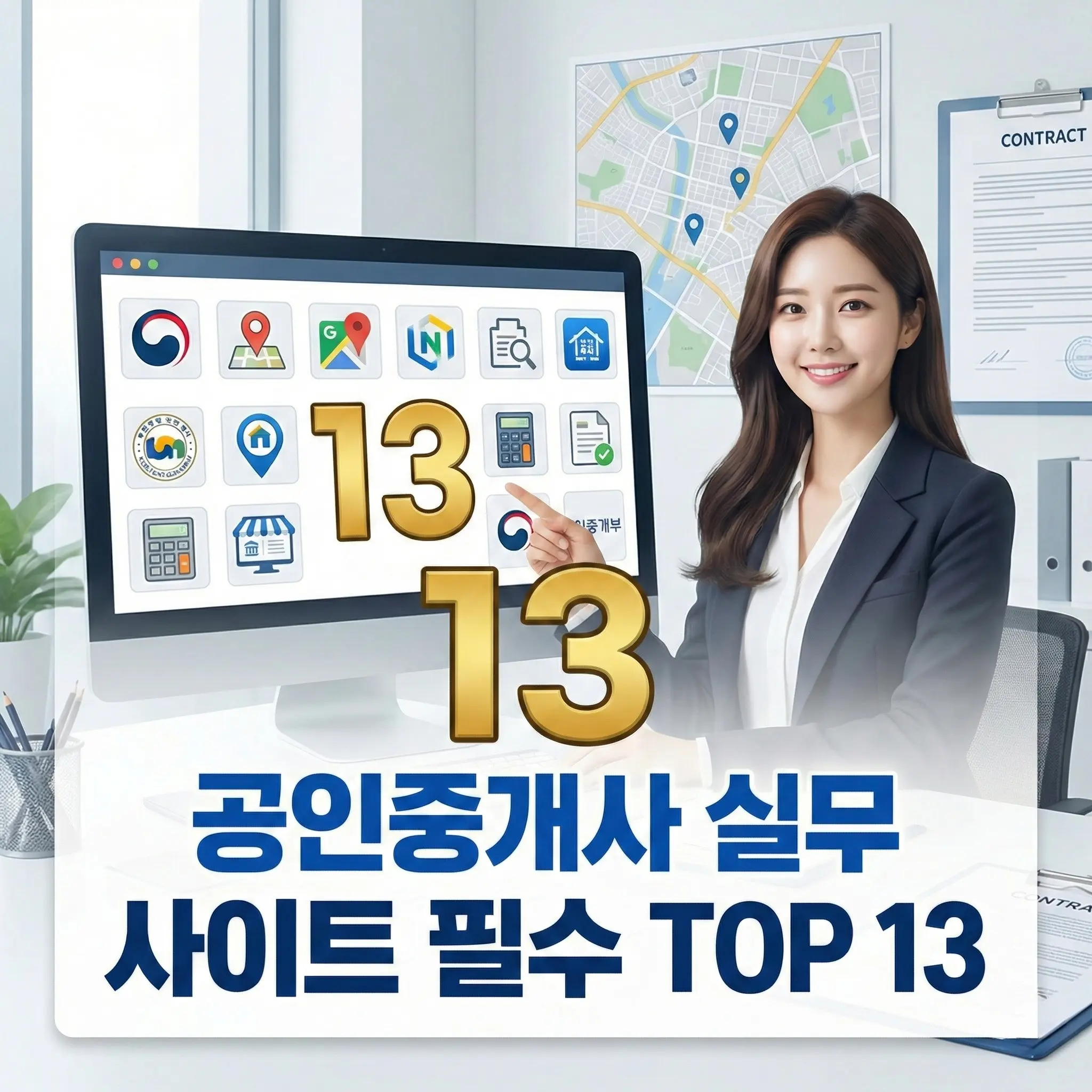 공인중개사 실무 사이트 필수 TOP 13