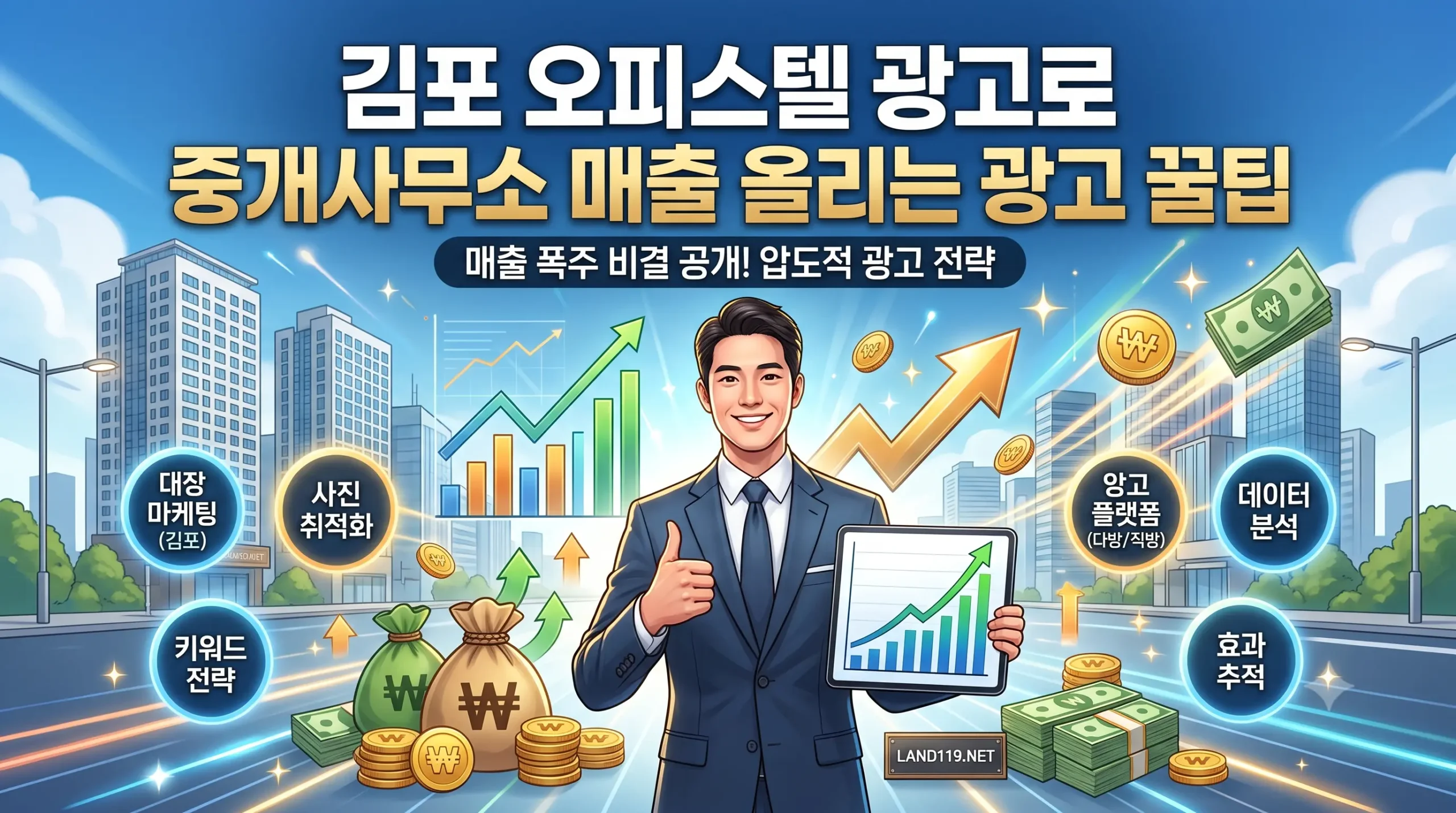 김포 오피스텔 광고로 중개사무소 매출 올리는 광고 꿀팁