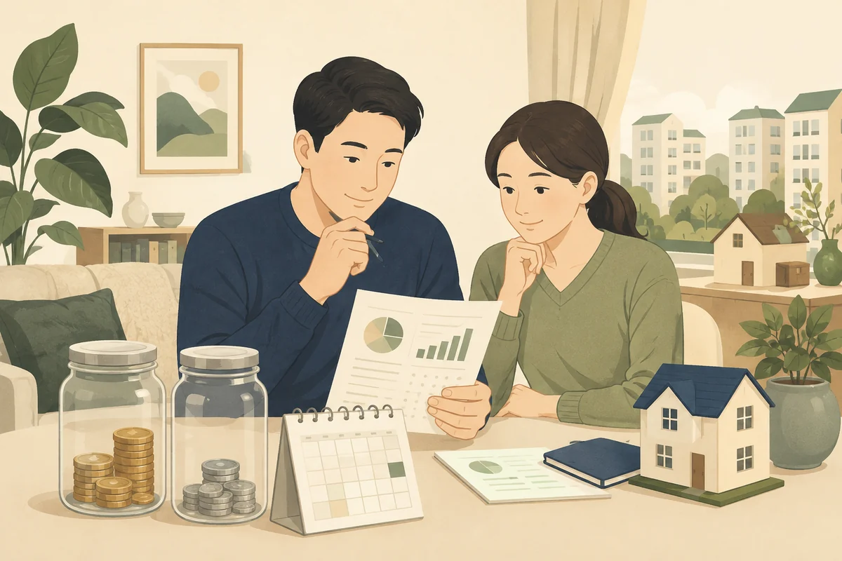 원금과 이자를 분리하거나 다시 합산하는 저축 계산 비교 — 대표 그림