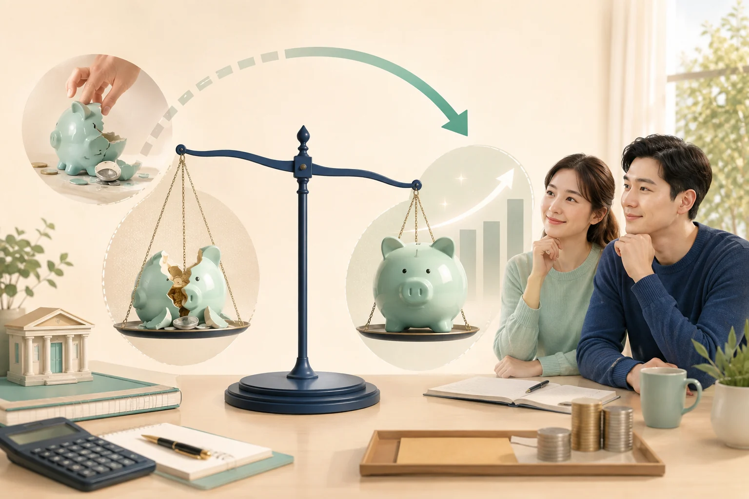 만기 전에 해지할 때 광고 금리와 다른 이율이 적용될 수 있는 이유 대표 그림