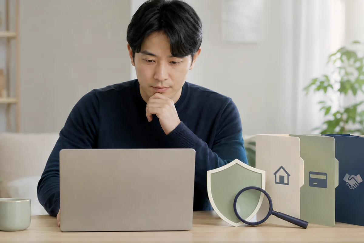 크레딧포유 신용정보 조회: 대출·연체·보증 등록현황 확인법 절차를 확인하는 모습