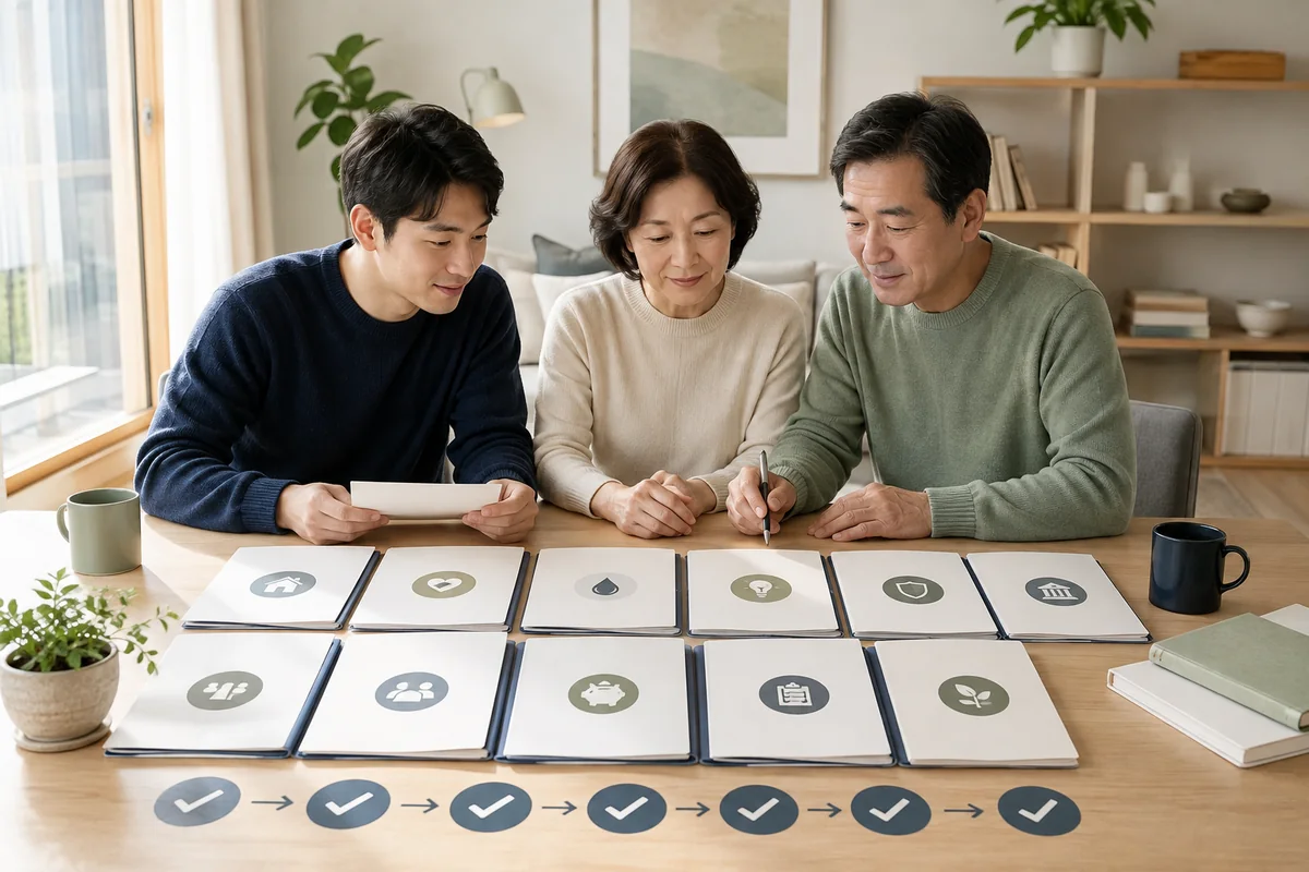 주거 건강 생활요금 정부지원 금융정보 10가지 확인 순서