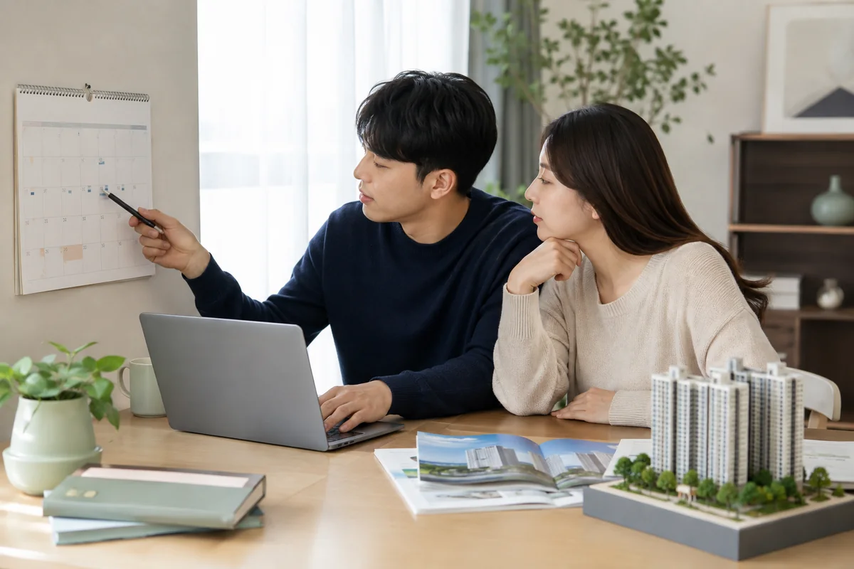 청약홈 청약일정 확인: 지역·주택유형별로 찾는 순서 절차를 확인하는 모습