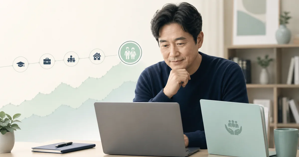 국민연금 가입내역 조회: 가입월수·납부총액·예상연금 보는 법 대표 이미지